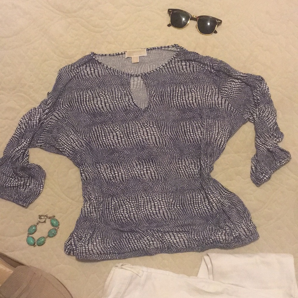 "Squares" MICHAEL KORS TOP